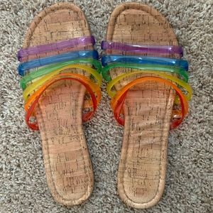 BC Footwear Rainbow Sandals